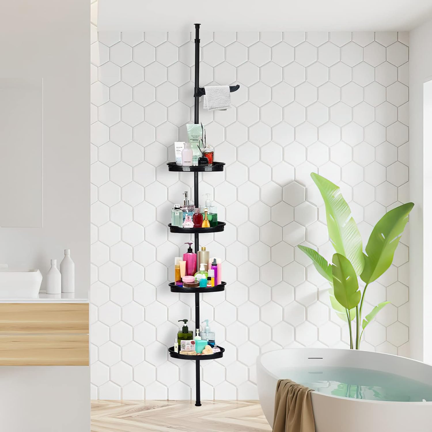 4 Tier Corner Shower Caddy Ten - огляд і ціна Fishing Rod Telescopic