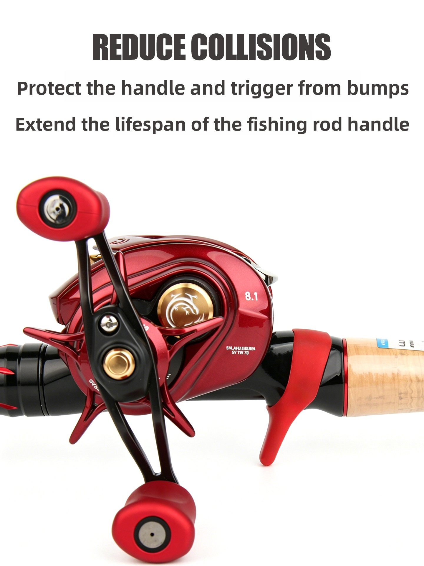 Fishing Gear Lure Rod Trigger  - огляд і ціна Fishing Rod Case