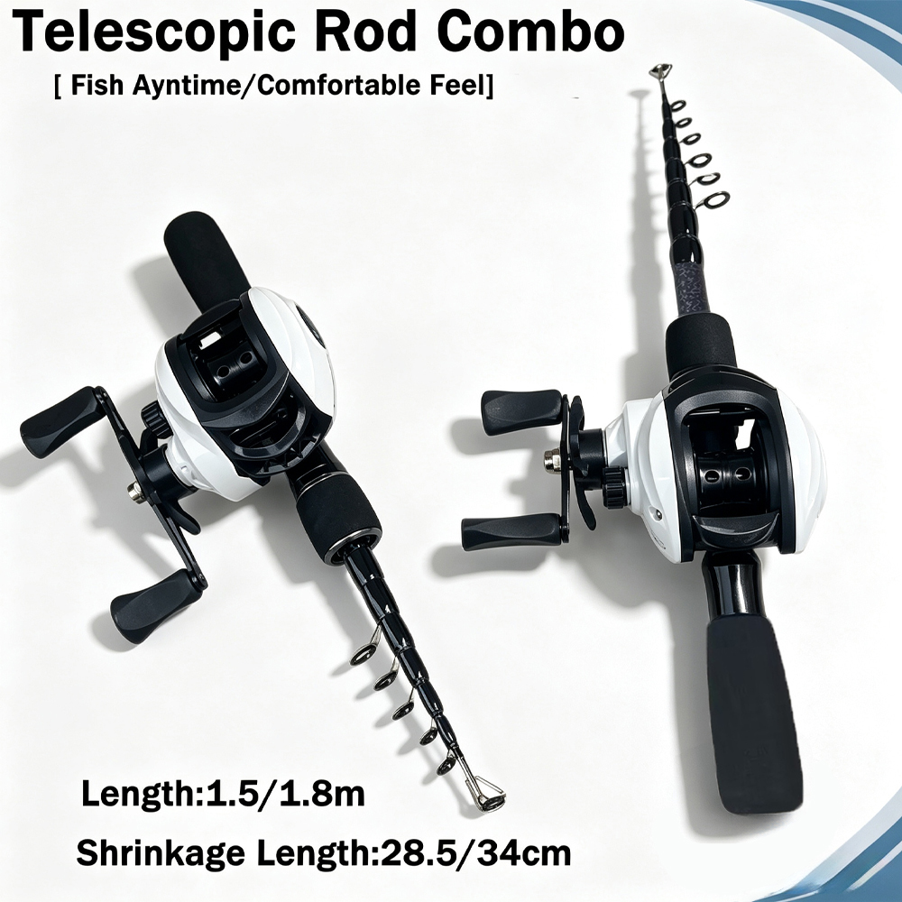 1.5/1.8m SuperLight65g Telesco - огляд і ціна Fishing Rod Spinning