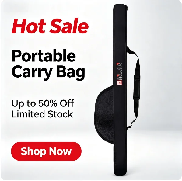 New Portable Fishing Rod Bag W - огляд і ціна Fishing Rod Case
